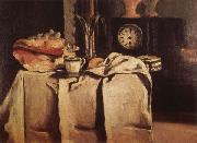 Paul Cezanne The Black Clock Sweden oil painting artist